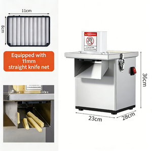 Máquina de Corte de Precisión Comercial Henan, Motorizada, para Procesamiento de Patatas, Verduras y Frutas para Restaurantes Gourmet - Product Image 5