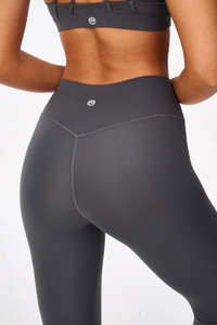 Pantalons de yoga de même style, exercice physique, fitness, sans couture, serrés, effet fessier galbé, taille haute, sensation de peau nue, spandex/nylon, couleur - Product Image 6