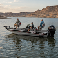 Bateau de pêche en aluminium durable pour usage domestique et résidentiel, équipement de loisirs nautiques à vendre