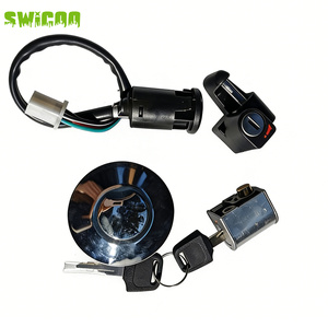 SWICOO Nuovo Kit di Ricambio per Interruttore di Accensione e Set Tappo Serbatoio Carburante per Serrature <span class=keywords><strong>Moto</strong></span> <span class=keywords><strong>Honda</strong></span> Z50 Monkey Bike - Product Image 2