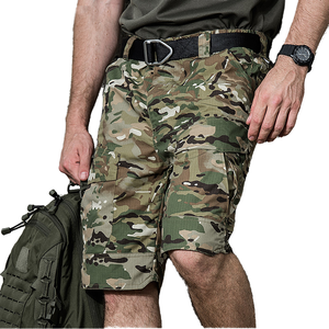Pantalones Cortos Tácticos de Camuflaje para Hombre, Multibolsillos, Ripstop, para Senderismo, Entrenamiento, Gimnasio, Logotipo Personalizado, OEM, ODM, Proveedor al por Mayor - Product Image 4