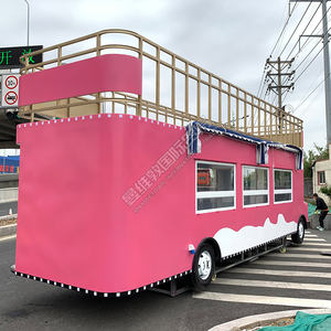 รถขายอาหารเคลื่อนที่แบบกำหนดเองได้ ร้านกาแฟ รถพ่วงจัดเลี้ยง พร้อมอุปกรณ์ขายไอศกรีม ฮอทดอก พิซซ่า รถขายอาหารจานด่วน - Product Image 5