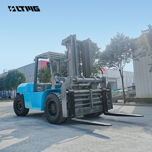 מלגזה חשמלית מלאה LTMG 10 טון 12 טון עם מנוע AC, תורן תלת-שלבי, מלגזה חדשה לבנייה, מסעדות, מוסכי תיקון מכונות - Product Image 5