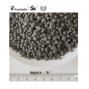 X-HUMATE Humate 12% Ca ปุ๋ยเม็ด2-4มม. กรดแคลเซียมฮิวมิก8% สีดำยิปซั่มสีเทา Cacium 30% ซัลเฟอร์ Humate - Product Image 3