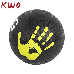 KWO Fitness : Équipement de musculation, ballon souple de frappe, ballon lesté pour entraînement croisé avec poignée, ballon médical - Product Image 2