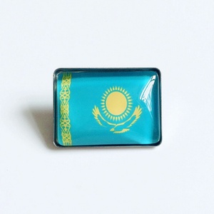 Nuevo Broche con la Bandera de Jordania, Pin Cuadrado con la Bandera Nacional, Broche de Regalo Novedoso, Recuerdo de Viaje, Regalo para Aficionados al Fútbol, Personalizado - Product Image 2