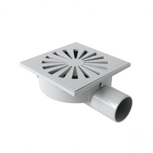 Tapa de alcantarilla con drenaje lateral de 15x15 cm - drenaje de 50 mm - Product Image 2