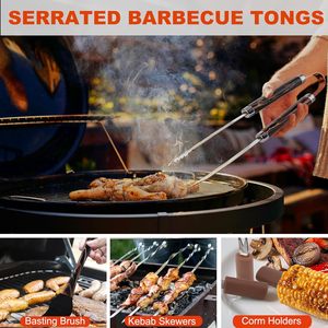 High Quality 21PCS Grill Cleaner Barbecue Grill Brush <b>Bbq</b> Tools Set - Product Image 5