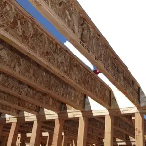Construction de bâtiment de sortie d'usine, meilleur prix, faisceau en bois LVL I solive pour la Construction de maisons