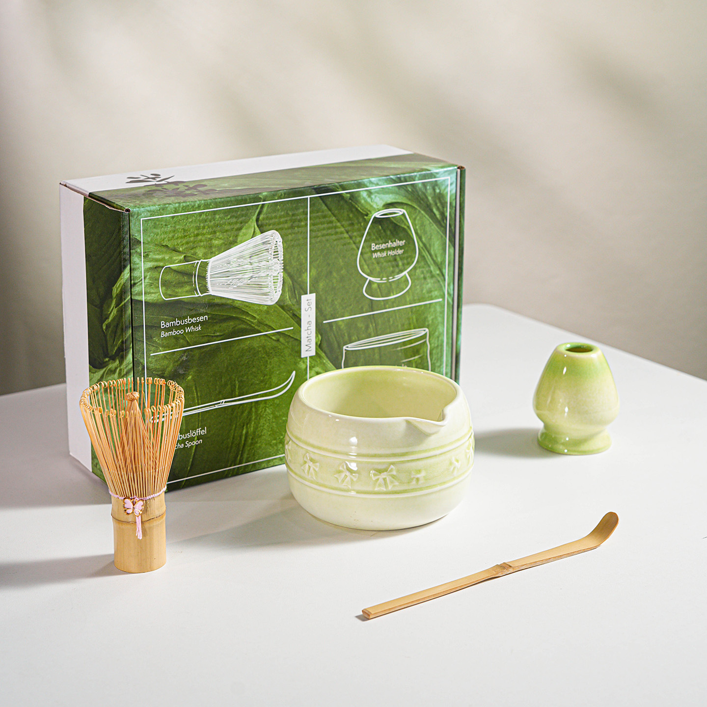 Vert pomme 4p/set