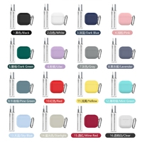 2024 pour AirPods 4 Housse de protection complète en silicone souple avec kit de nettoyage 3 en 1 Set TPU Material