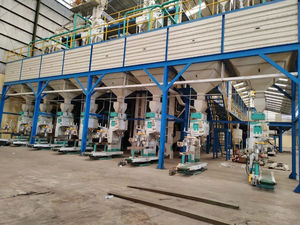 آلة تعبئة الأرز Ewinall DCS-50FE2-B سعة 10-50 كجم مع ناقل خياطة 30 طن شبه أوتوماتيكية لأكياس الطعام - Product Image 4