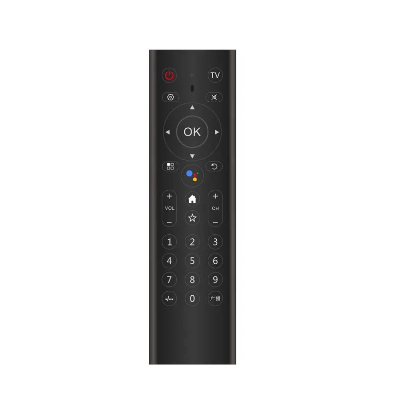 30 Tombol Pintar USB Dapat Diisi Ulang Pemutar Audio Video Tv Remote Control untuk Toshiba Roku Solar Remote Control