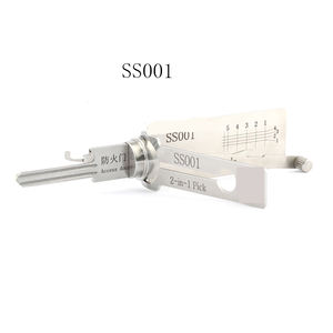 Lishi Tools Lishi Ss01 Ss02 Outil civil 2 en 1 Ss001/ Ss002 pour portes coupe-feu H Outils de serrurier - Product Image 3