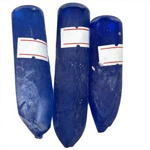 AG Gems Espinela Sintética en Bruto Azul para Facetar, Gema Creada en Laboratorio, Forma Boule - Product Image 3