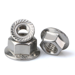 Tuerca de Brida Xinxincheng M3 M4 M5 M6 M8 M10 de Acero Inoxidable 304 Hexagonal Antiaflojamiento para Uso en la Industria de la Construcción - Product Image 4