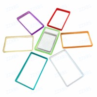 Plaque arrière transparente en acrylique PSA Slab Guard, cadre de protection en TPU dégradé pour boîte de rangement de cartes de collection