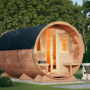 <span class=keywords><strong>Sauna</strong></span> de Barril de Alta Calidad Directo de Fábrica <span class=keywords><strong>con</strong></span> Panel de Control Digital, <span class=keywords><strong>Sauna</strong></span> Tradicional de Madera Maciza para Exteriores para <span class=keywords><strong>Hotel</strong></span>, para 2 a 6 Personas - Product Image 3