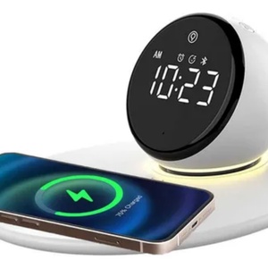 Haut-parleur sans fil Z11 Pro Mini avec chargeur audio 3-en-1 et veilleuse LED pour téléphones portables, idéal pour la maison - Product Image 2