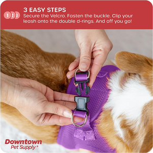 Adjustable <strong>Cat</strong> <strong>Harness</strong> with Padded Mesh Fabric and Reflective Trim Buckle Strap <strong>Harness</strong> for Dogs - Product Image 5