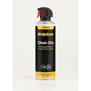 Spray Sgrassante Industriale Kripton Clean Dry ad Asciugatura Rapida Senza Residui, Pulisce Grasso, Olio e Sporco dai Metalli - Product Image 1