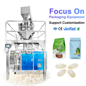 Máquina Empacadora Automática de Alta Velocidad para Bolsas Doypack, para Alimentos Granulares, Arroz, Soja, Semillas de Job's Tears - Product Image 1