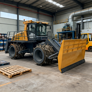 Compacteur de déchets XH285IV de 28,2 tonnes, rouleau vibratoire lourd, moteur à commande électronique haute puissance L9, marques haut de gamme - Product Image 4