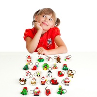 Calendrier de l'Avent de Noël personnalisé, boîte surprise pop-up à déchirer, 24 jours numérotés, compte à rebours, résine souple