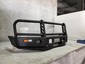 Barre de pare-chocs avant en acier d'électrophorèse haute performance pour <span class=keywords><strong>Toyota</strong></span> LC80 - Product Image 5