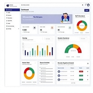 Sistema de Gestión Escolar para Admisiones, Asistencia, Cuotas, Exámenes, Comunicación, Gestión del Aprendizaje, Compatible con MAC, en Stock - Product Image 1