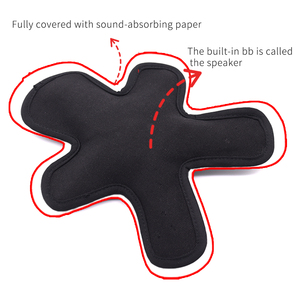 Oxford-stof zeester-vormig hondenspeelgoed, zelfvermakend en leuk bijtend speelgoed met geluid - Product Image 2