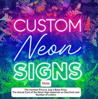 Enseigne néon flexible personnalisée en silicone LED, texte et logo sur mesure pour plusieurs locaux commerciaux, présentation de marque, décoration murale
