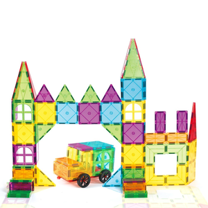 Offre Spéciale : Blocs Magnétiques en Plastique ABS <span class=keywords><strong>Color</strong></span>és pour Fenêtres – Briques <span class=keywords><strong>de</strong></span> Construction DIY Éducatives pour l'Apprentissage Précoce et le Jeu Créatif des Enfants (Jouets Eli) - Product Image 2