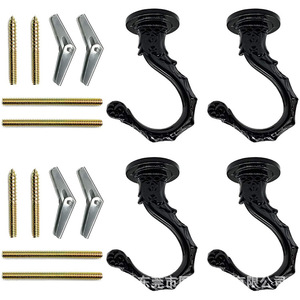 Juego de ganchos Light Lifters para montaje en techo de metal, para colgar cestas o accesorios de iluminación, modelo Pl0715 - Product Image 4