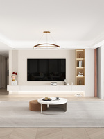 Mueble de TV de Madera Sólida de Lujo con Almacenamiento, Modelo 1010965485, Diseño Moderno Minimalista, Muebles para Sala de Estar, Casas Pequeñas, LED