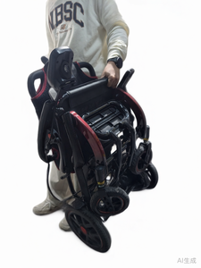 Compagno di Viaggio Perfetto: Sedia a Rotelle Elettrica Ultra-Leggera da 16,8 kg, Mix di Fibra di Carbonio/Lega di Alluminio, Batteria a Lunga Durata - Product Image 6