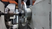 Machine à rectifier les rouleaux robuste SMTW MG8480/H, haute précision, pour l'utilisation en papeterie et dans la fabrication de l'acier
