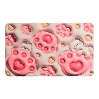 2023 Super absorbant l'eau tapis de salle de bain antidérapant 3D imprimé dessin animé diatomée tapis de boue séchage rapide tapis de sol pour la maison hôtel utilisation