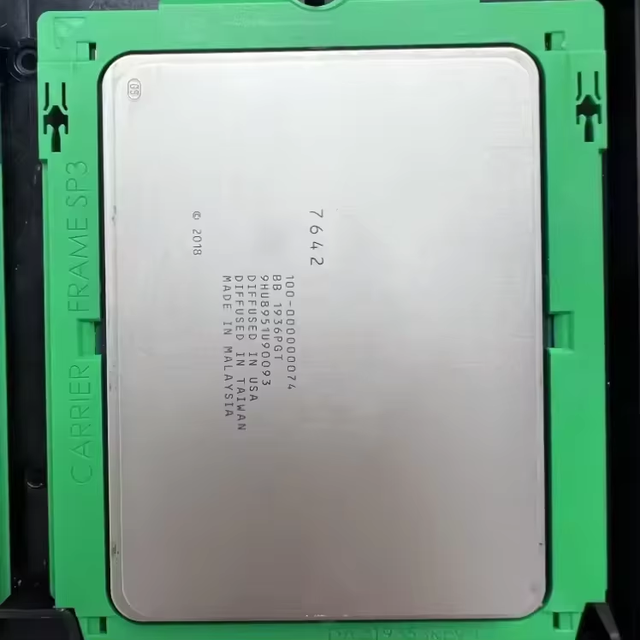Original for AMD EPYC 7002 7003 Series 7642 7R32 7702 7543 7B13 7763 7552 7663 7513 7742 CPUs - Official Unlocked Version