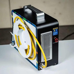 เครื่องเชื่อมแบบพกพาขนาดเล็ก รุ่นใหม่ 300W/600W ระบายความร้อนด้วยอากาศ เหมาะสำหรับแผ่นโลหะบาง ตั้งแต่ 0.1-1.5 มม. กำลังไฟสูงสุด 600W - Product Image 4