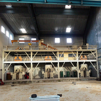 Ligne de production automatisée de mortier sec, ligne de production d'adhésif pour carreaux de céramique, usine de mortier sec
