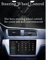 Pour Hyundai Accent Verna 2017 - 2019 Écran de voiture 9 pouces Android 13 Autoradio Stéréo Lecteur GPS Navigation BT 4G LTE