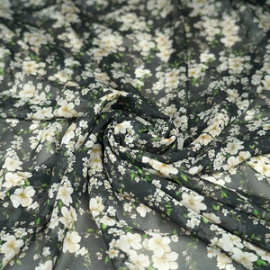 Nueva llegada 100% Mulberry Silk Printing <span class=keywords><strong>George</strong></span> Fabric Logotipo y tamaño personalizados - Product Image 1