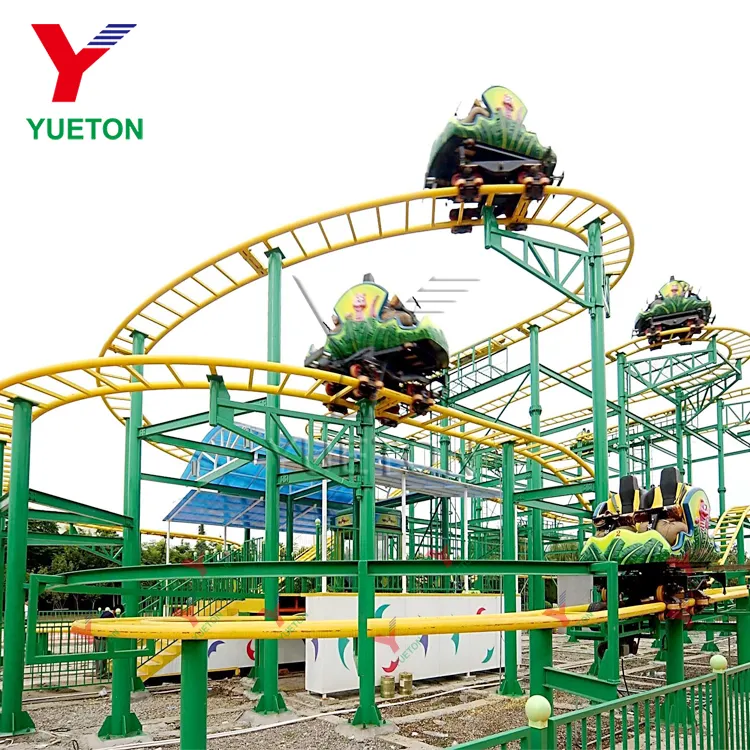 Funfair Ride Roller Coaster Parque de atracciones Adultos Thrill Rides Carnival Spinning Roller Coaster para la venta
