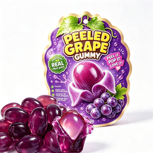 BESTAR Caramelle Gommose Morbide al Gusto Frutta con Ripieno di Succo, a Forma di Blocco, 12 pz/Sacchetto, per Snack da Ufficio - Product Image 4