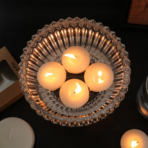 Ngà 2 inch Trắng giờ tealight nước lớn bán buôn 3 inch Trắng Unscented giữ hoàn hảo lọ nổi nến trong nước - Product Image 5