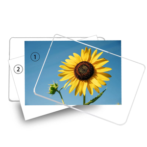 Décoration <span class=keywords><strong>de</strong></span> fête <span class=keywords><strong>de</strong></span> famille Aimants souvenirs Plusieurs tailles Cadres <span class=keywords><strong>photo</strong></span> en acrylique transparent pour sites touristiques - Product Image 2