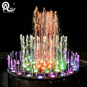 Fontaine musicale d'extérieur de haute qualité avec pompe, buses et contrôleur d'éclairage – Ensemble complet pour jardin - Product Image 1