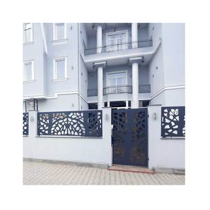 Valla Metálica de Corte Láser Personalizada con Patrón Opcional, Enrejado y Puertas de Aluminio para Jardín - Product Image 5