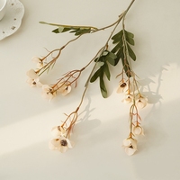 Prix usine En Gros Artificielle Real Touch Wintersweet Chimonanthus Fragrans Pour La Fête Hôtel Décoration De Table De Mariage